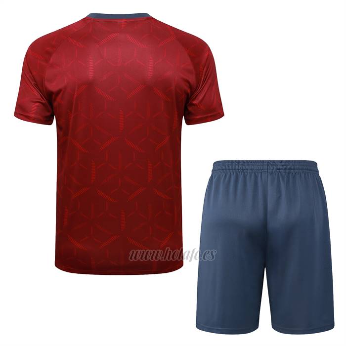 Chandal del Sao Paulo Manga Corta 2025-2026 Rojo - Pantalon Corto